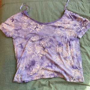 Short Sleeved Floral Top